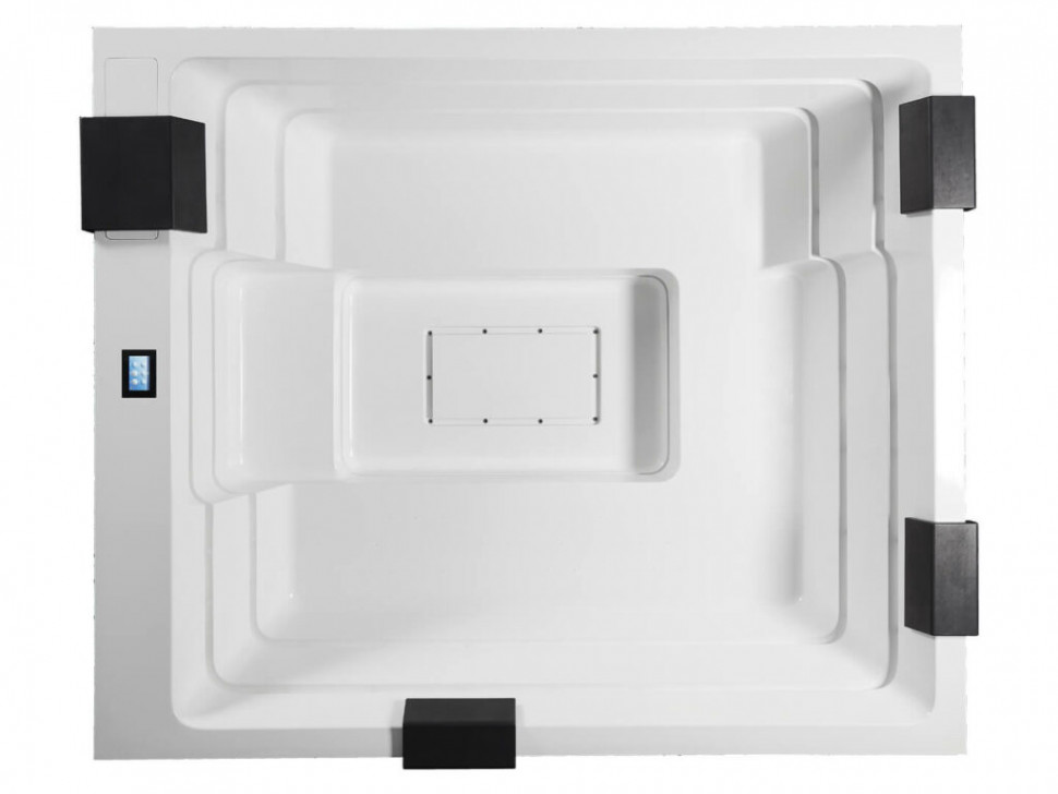 Гидромассажный СПА бассейн Spa Natural Paolo Ferralli Invisibile (280х235 см) (рис.2)